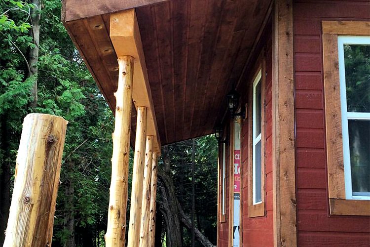 cabin from the side