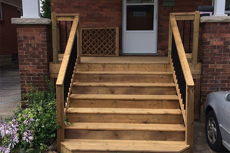 front entrance with porch