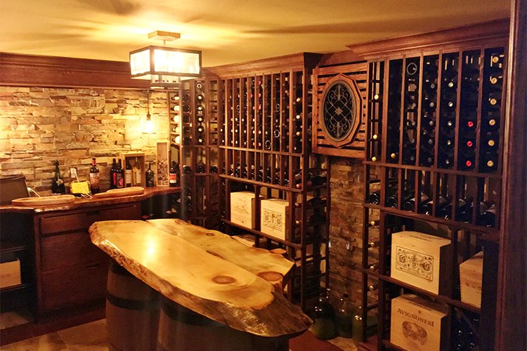 wine cellar