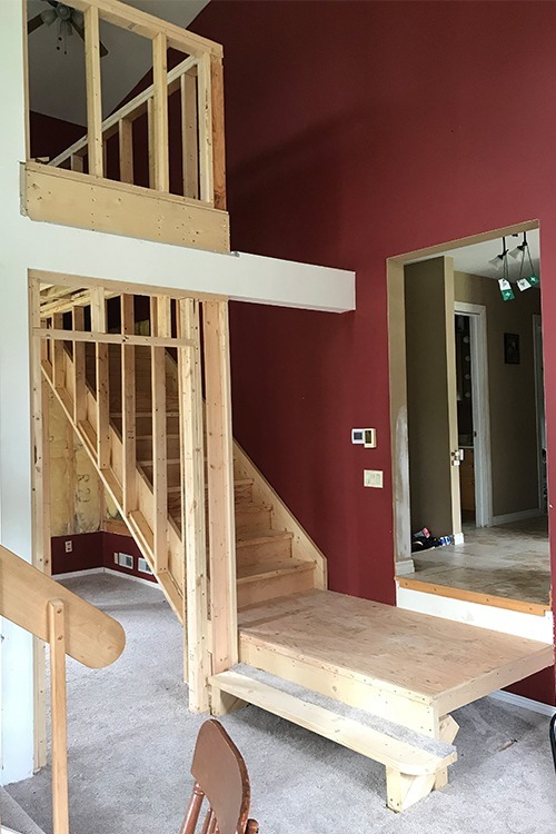 photo of loft extension by complete carpentry